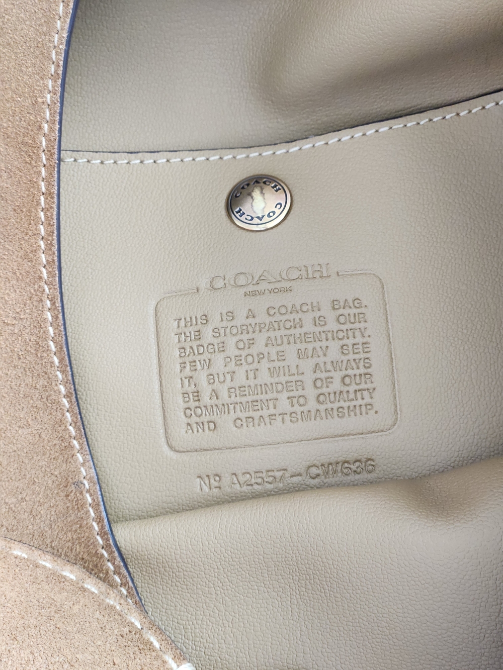 Authentic Coach Brooklyn 39 - Picture 5 of 6